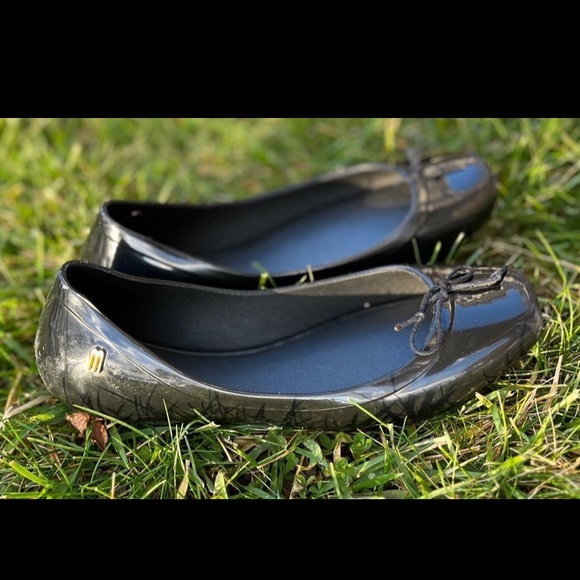 Mini Melissa Black Ballet Flat - Picture 4 of 6